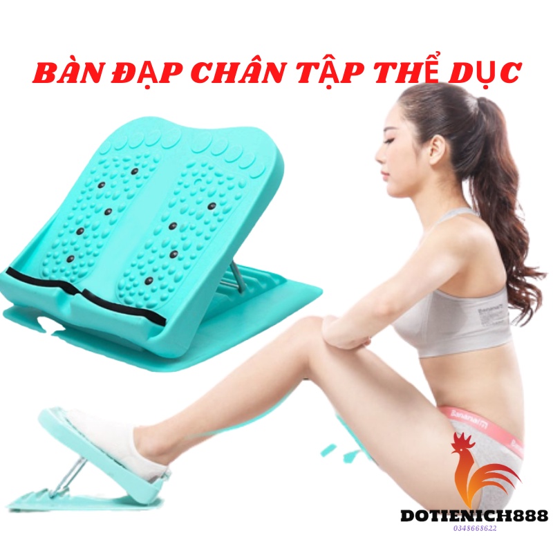 Bàn đạp tập thẳng chân đứng tập thể dục lưng gấp gọn, co giãn cơ bắp chuyên dụng đa năng tại nhà