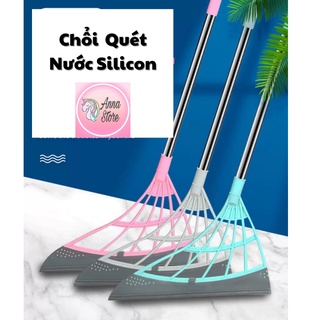 Cây Chổi quét Nhà Gạt Nước Đa Năng Silicon , Giao Màu Ngẫu Nhiên