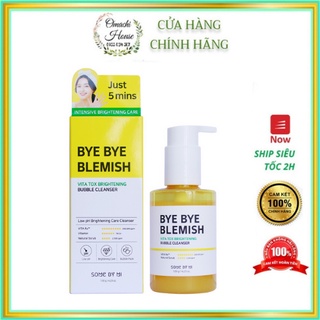 Sữa Rửa Mặt Some By Mi Bye Bye Blemish Vita Tox Brightening Bubble Cleanser 120g