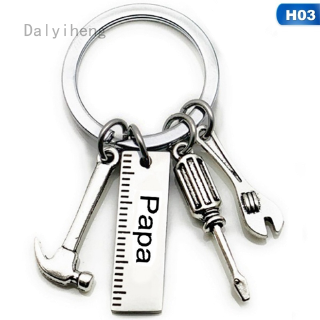 Móc khóa hình dụng cụ sửa chữa Mini sáng tạo 39"