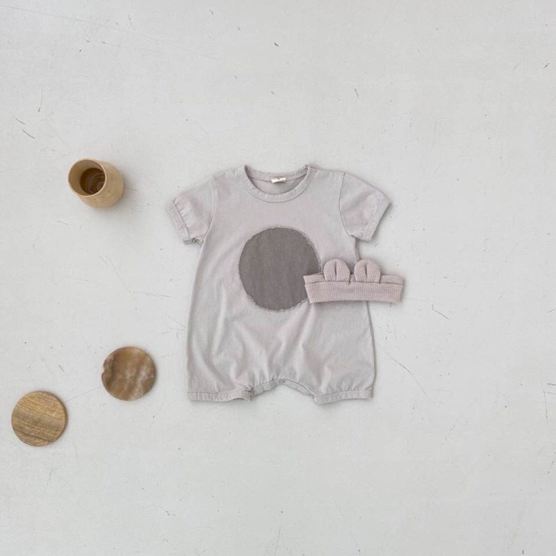 Bộ Body Circle Bộ Liền Thân Chất Thun Mềm Mại Cho Bé Trai Và Bé Gái Từ 4Kg Đến 15Kg Thời Trang Trẻ Em Tin Store