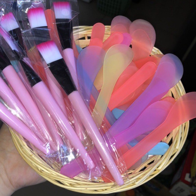 Que Cọ Mask Quét Mặt Nạ,Cọ Đắp Nạ,Cọ Mask Siêu Mềm Mịn