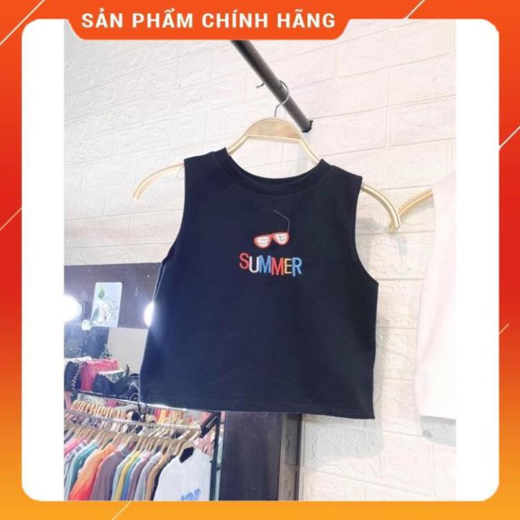 Áo Croptop Thêu SUMMER Ulzzang (Có Video ,Ảnh Thật) cho bạn sự trẻ trung, cá tính và tự tin