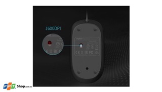 Chuột có dây Rapoo N200