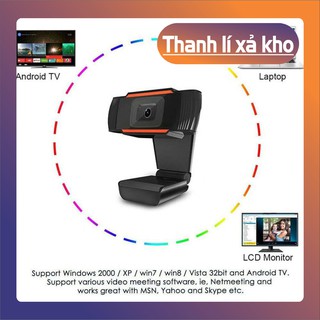 (Thanh lý) Webcam 12M gắn Laptop PC HD tích hợp Micro
