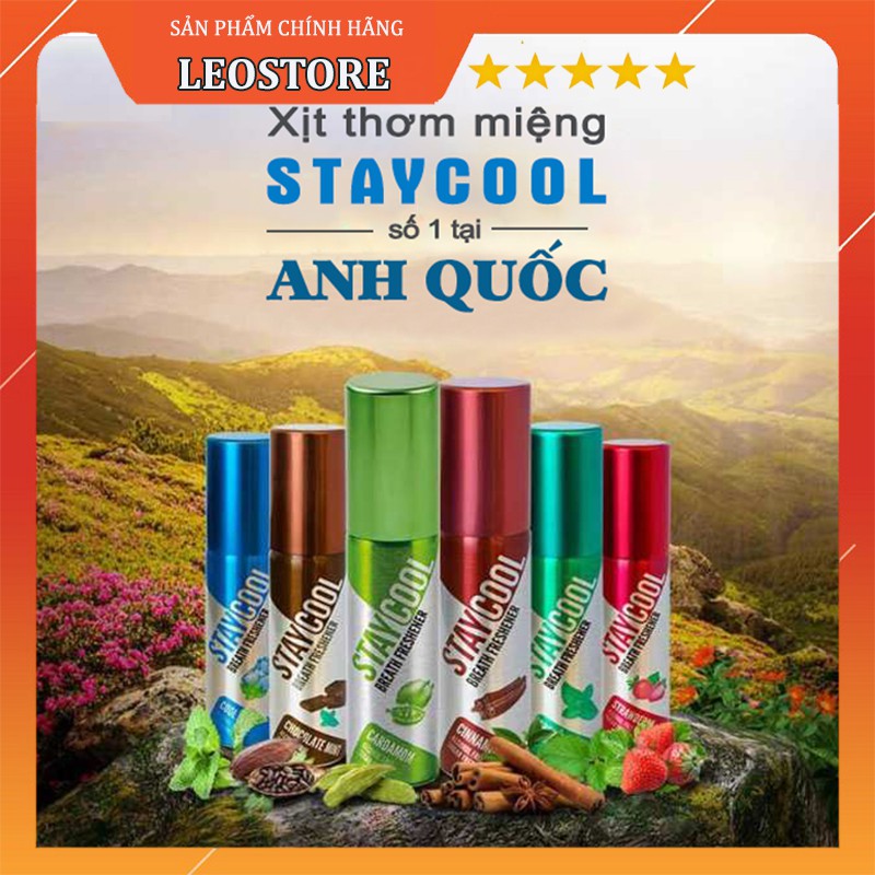 Xịt Thơm Miệng Staycool Nhập Khẩu Anh Quốc 20ml