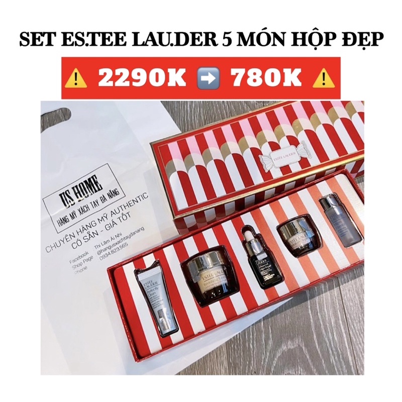 [TẶNG KÈM 1 MASCARA] Set Estee Lauder 5 món