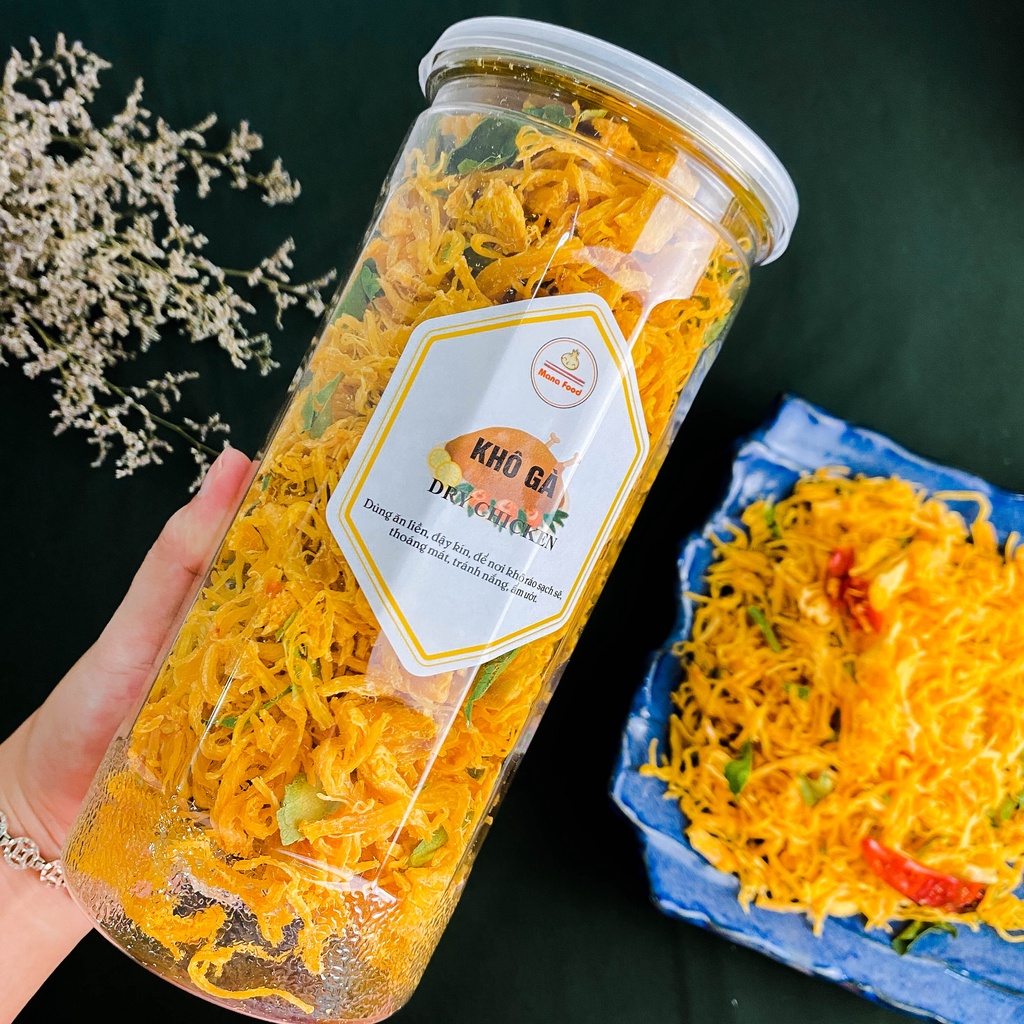 Khô Gà Lá Chanh Mềm Mana Food 200G - 300G