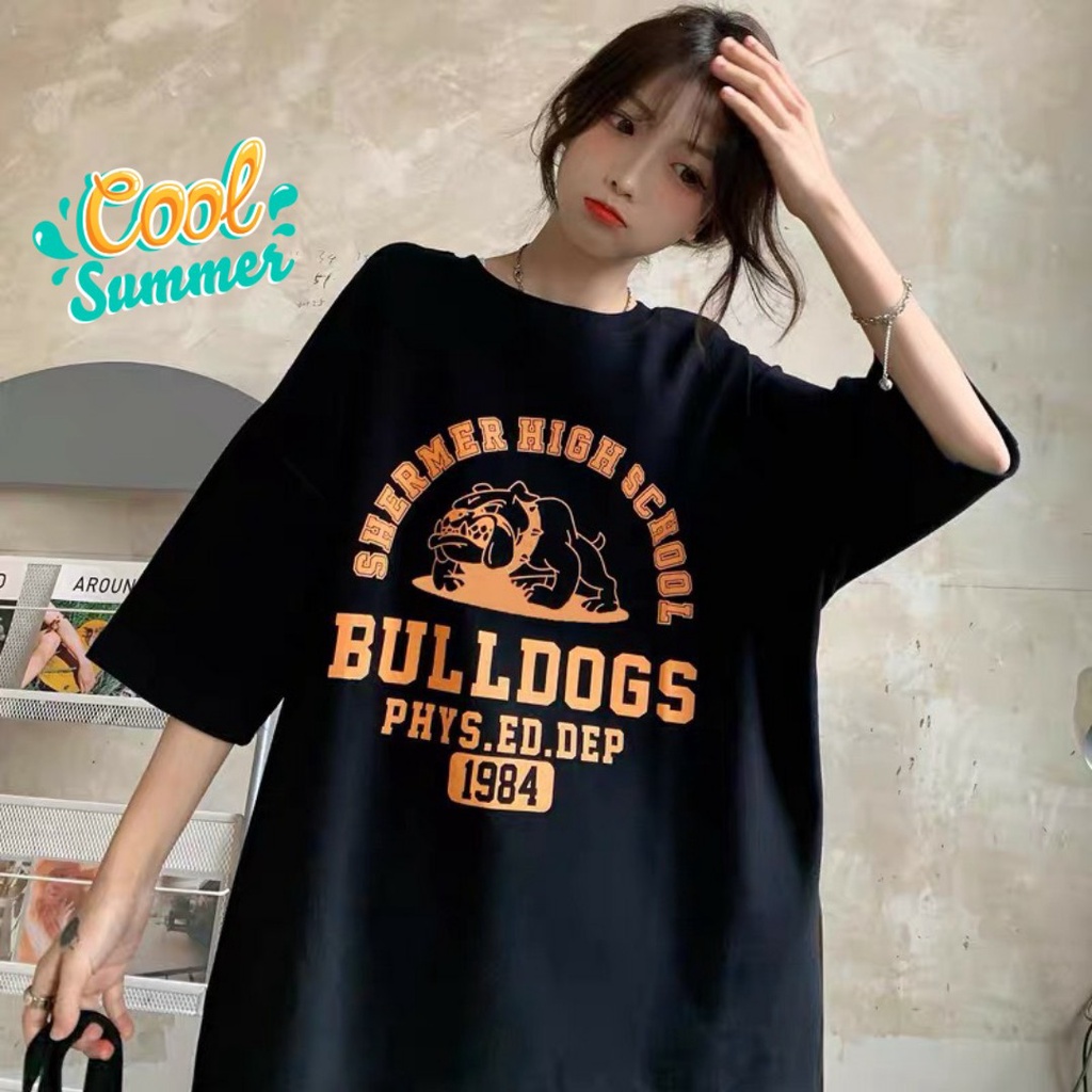 [HÀNG HÈ, KÈM QUÀ TẶNG] ÁO THUN, ÁO PHÔNG NAM NỮ BULL 2 MÀU ĐEN TRẮNG SIÊU CHẤT TEENS FASHION