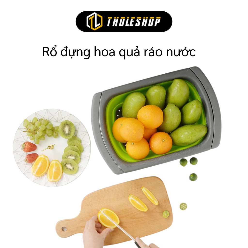 ✳️FREESHIP✳️ Rổ kéo dài thông minh giúp rửa rau củ trái cây dễ dàng 5226