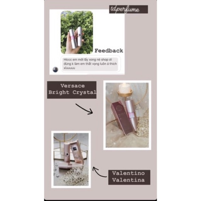 VER BRIGHT CRYSTAL - Nước hoa mini 20ml