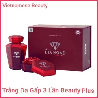 Viên Uống Trắng Da Diamond White – Trắng Da gấp 3 lần Beauty Plus ❤ Chính Hãng❤