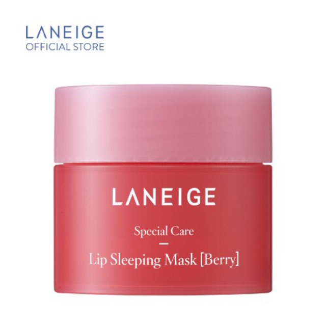 (ĐỦ BILL HÀN) MẶT NẠ NGỦ CHO MÔI  LANEIGE LIP SLEEPING MASK BERRY