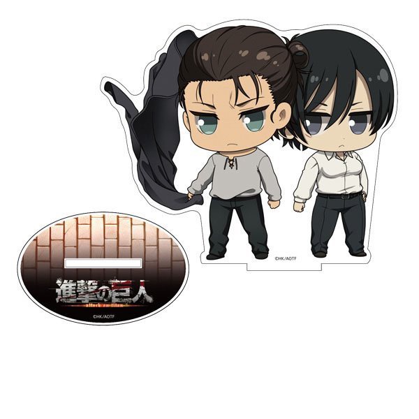 Standee Mini ATTACK ON TITAN Đại Chiến Titan THE FINAL SEASON Levi Hanji Eren Mikasa Mô hình mica acrylic trưng bày