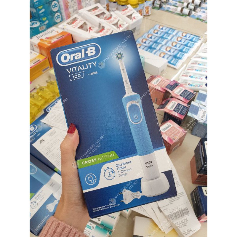 Bill Đức- BÀN CHẢI ĐÁNH RĂNG ĐIỆN ORAL-B VITALITY