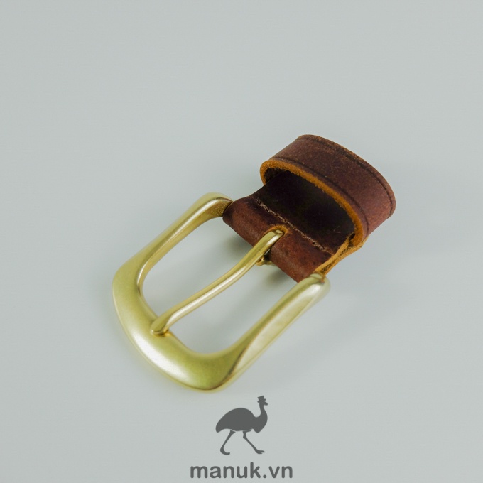 Mặt thắt lưng nam BM3 | Đầu khoá thắt lưng đồng đúc cho thắt lưng da bò bảng dây 3.3 cm - 3.4 cm
