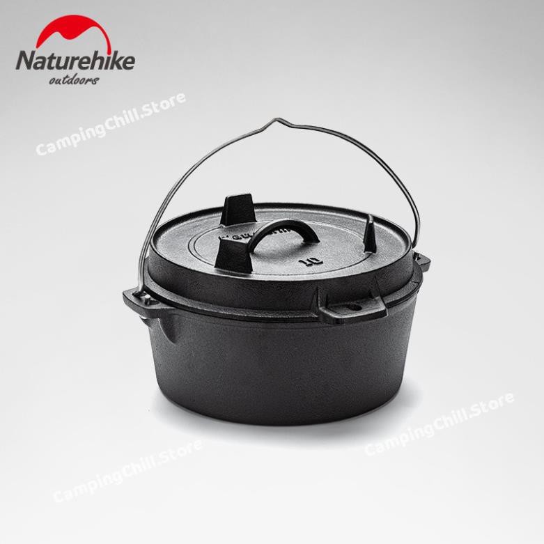 NỒI GANG KẾT HỢP CHẢO DÙNG DÃ NGOẠI NATUREHIKE NH20CJ011