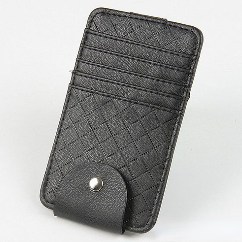 Kẹp Giữ Thẻ/Mắt Kính Gắn Tấm Che Nắng Xe Hơi Thông Dụng