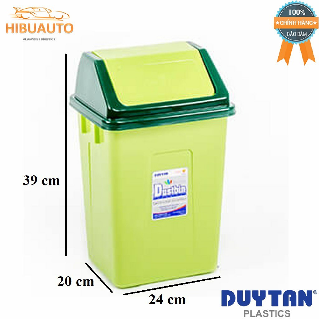 Thùng Rác Nắp Lật Nhỏ Duy Tân  No.H126