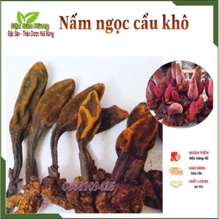 Nấm Ngọc Cẩu Rừng Khô ( 1kg ) - Ngâm Rư-ợu B_ổ Thận