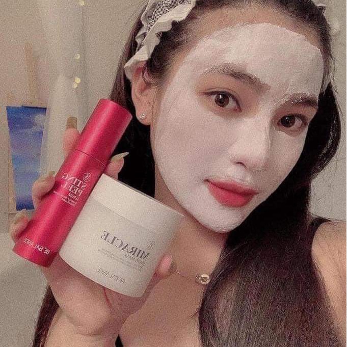 BEBALANCE Mặt Nạ Ủ Trắng SNOW MASK
