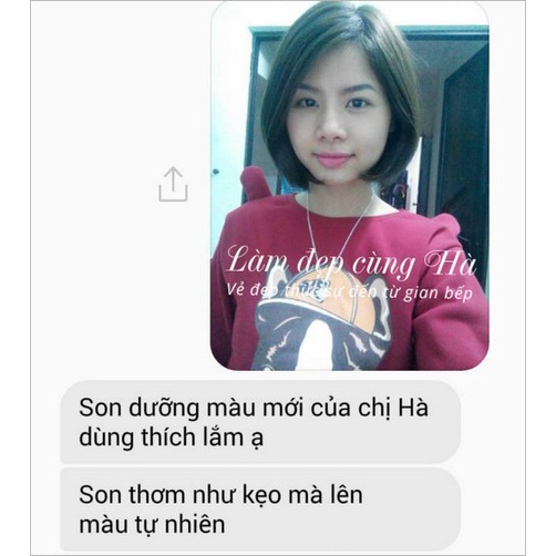 Son Lì LÀM ĐẸP CÙNG HÀ - Màu Cam Đào