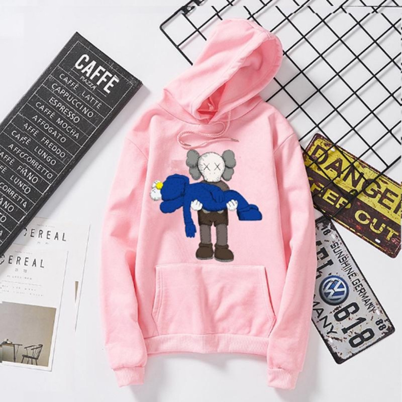 1 áo hoodie in hình Kaws Sesame Street | BigBuy360 - bigbuy360.vn