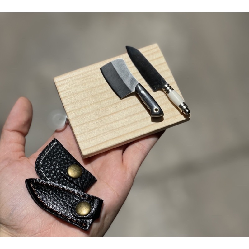 Thớt mini size to dày dặn chắc chắn dùng nấu ăn mini - ko kèm dao