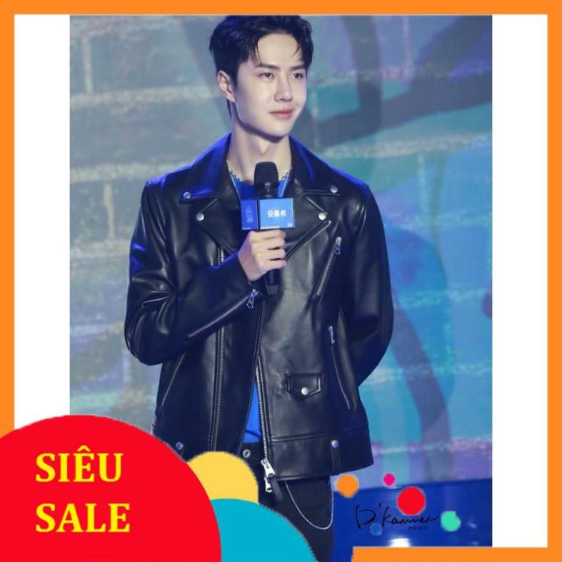Áo Da Nam Biker Cao Cấp Mẫu Hàn Quốc Mới Nhất Năm Nay