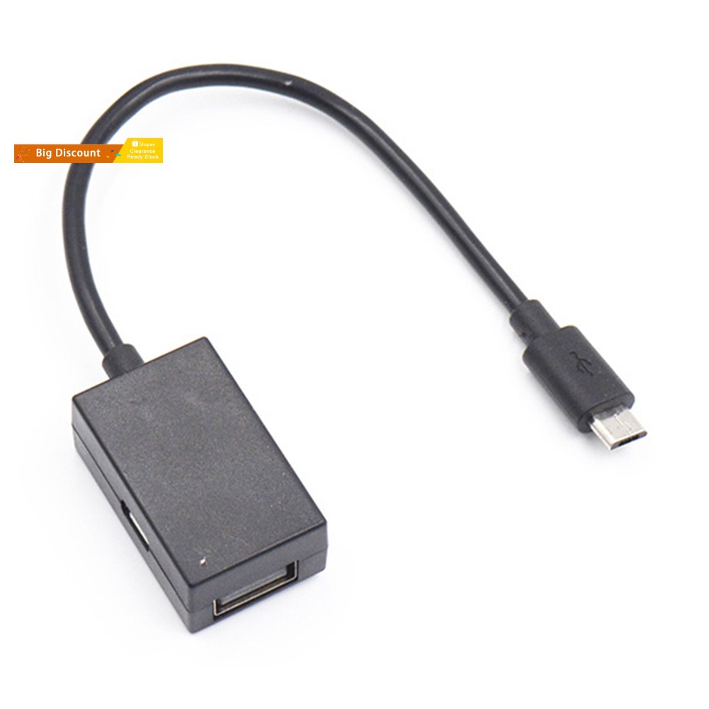 Dây cáp chuyển đổi cổng USB OTG sang Micro USB cho điện thoại , máy tính bảng , máy tính