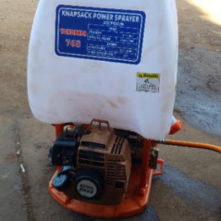 Máy phun thuốc ráp động cơ nhật bãi