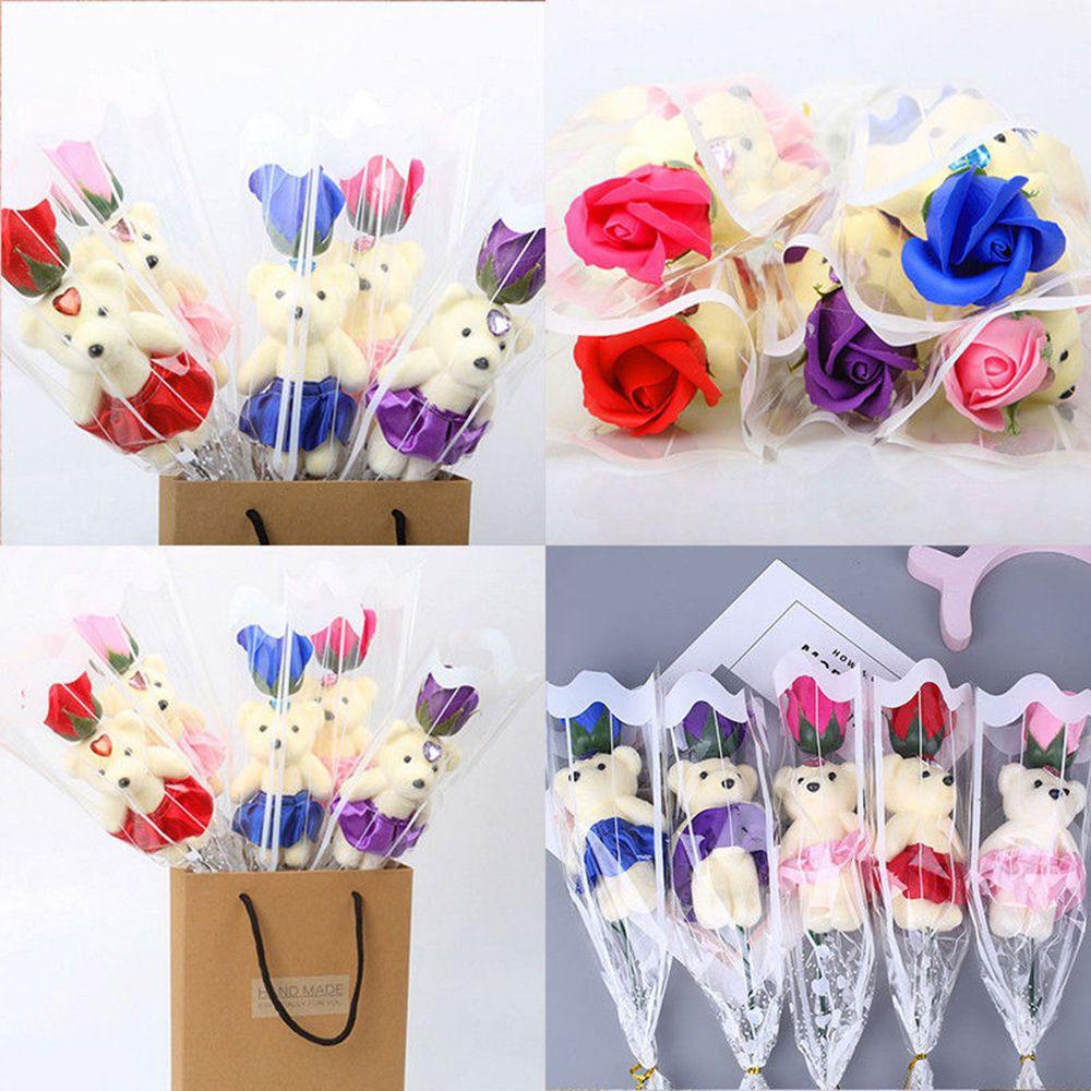 Xà Phòng Tắm Thơm Hình Gấu Hoạt Hình Lãng Mạn Trang Trí Nhà Cửa