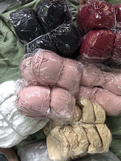 Áo Lót Bra Nữ - Áo Bra Không Gọng Su Đúc Thun Mát Lạnh Lót Mềm Thoải Mái Có Móc Cài Sau 8808 | BigBuy360 - bigbuy360.vn