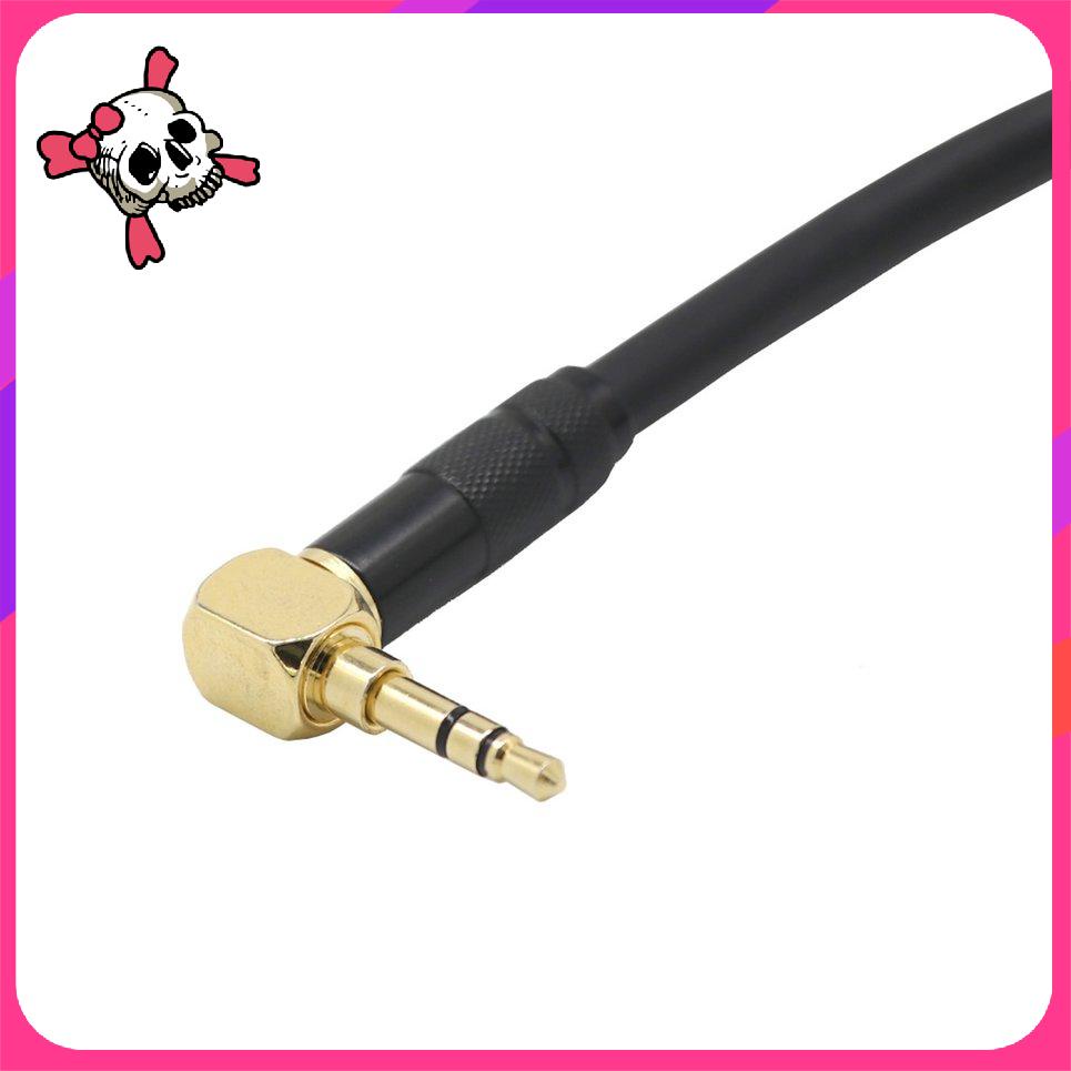 ⚡Fk FK⚡Dây cáp âm thanh đầu cắm 3.5mm 90 độ | BigBuy360 - bigbuy360.vn