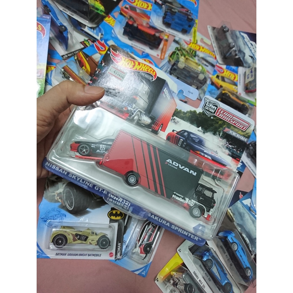 Xe Hotwheels Car Culture Team Transport Nissan Skyline GT-R