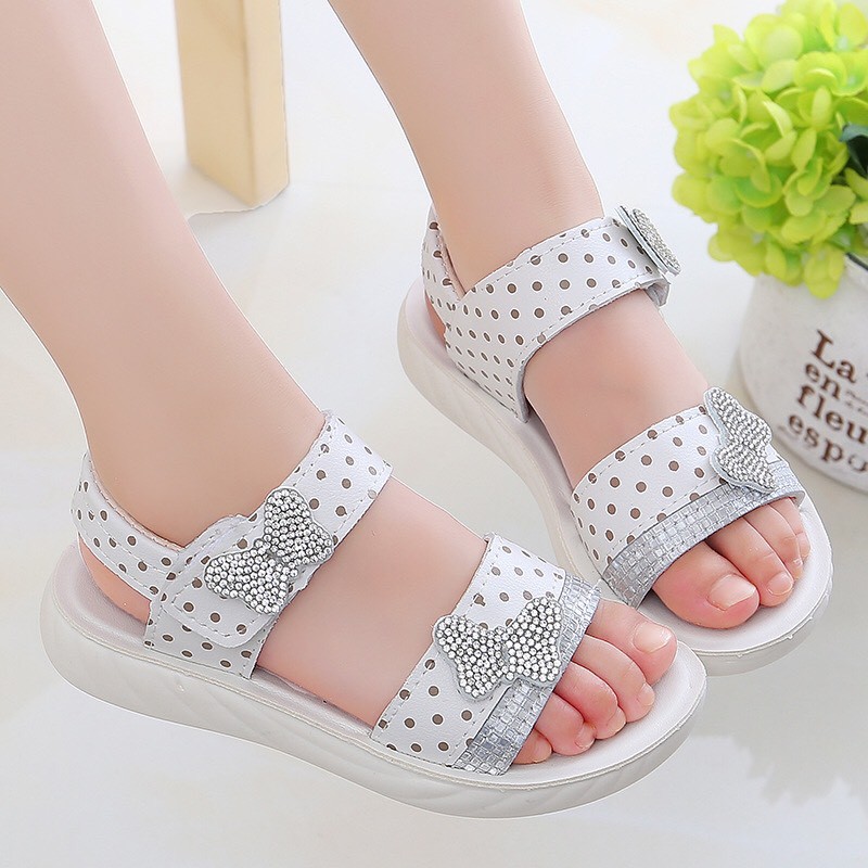 Dép sandal Song hồ điệp Quảng Châu cao cấp cho bé gái A35