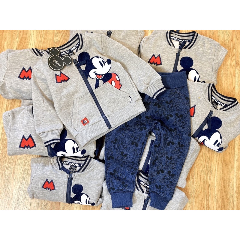 Bộ khoác nỉ Mickey sz 0/3M