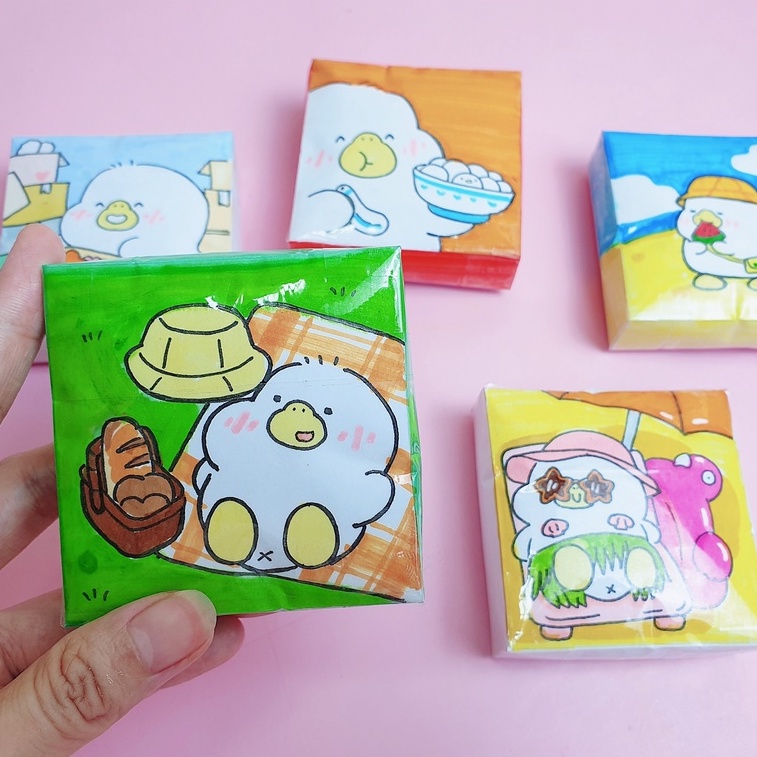 SQUISHY HANDMADE | Squishy giấy hình Vịt Cute