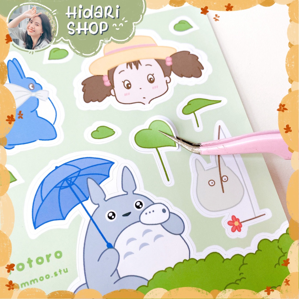 Sticker Dễ Thương Thiệt Kế Bởi Immoo  - Hidari