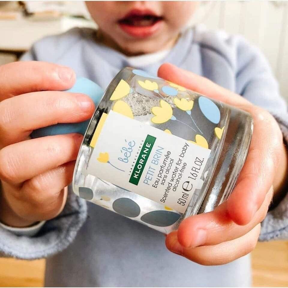 Nước hoa cho bé KLORANE Bebe 50ml, nước hoa Pháp organic cho trẻ từ 1 tuổi - Monnie Kids