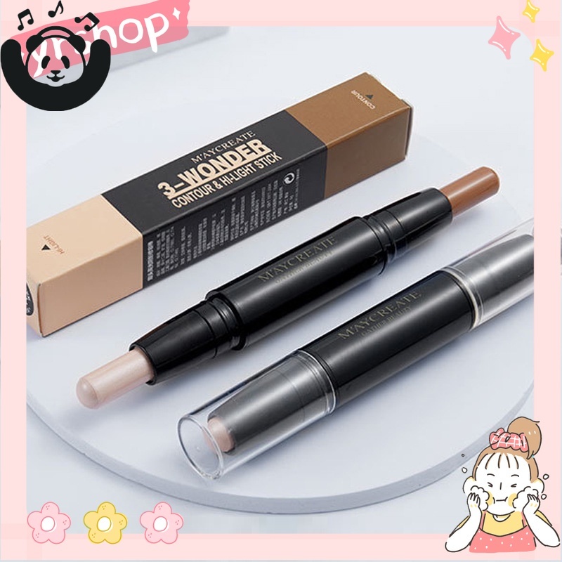 Thanh che khuyết điểm Hai Đầu Độ Bóng Cao Không Thấm Nước Làm Sáng Da MMJYCFH