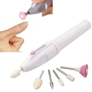 Bộ thiết bị mài giũa móng tự động với 5 đầu thay thế
