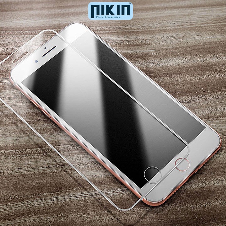 Kính cường lực iPhone Không viền  không full - Full mã iPhone 8Plus/ X/11Promax/ 12Pro/12 Pro max - Nikin Official