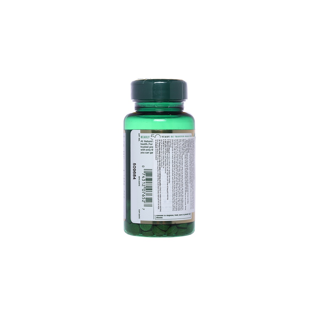 Nature's Bounty Ginkgo Biloba (chính hãng Mỹ - tăng tuần hoàn máu não lọ 60 viên