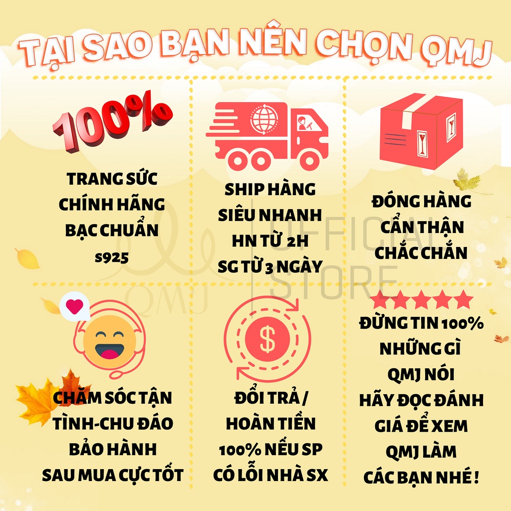 Nhẫn cặp đôi QMJ bạc 925 Endless Love đính đá CZ nhân tạo, khắc tên lazer miễn phí - Q539