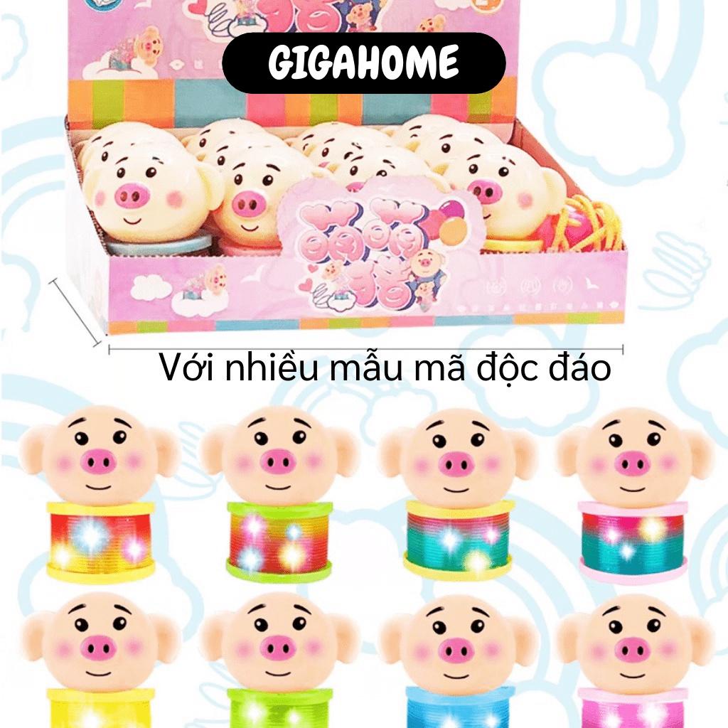 Đèn lồng trung thu  ️ GIÁ VỐN Lồng đen lò xo nhún nhảy đèn led phát sáng hoạt hình dễ thương cho bé 9340