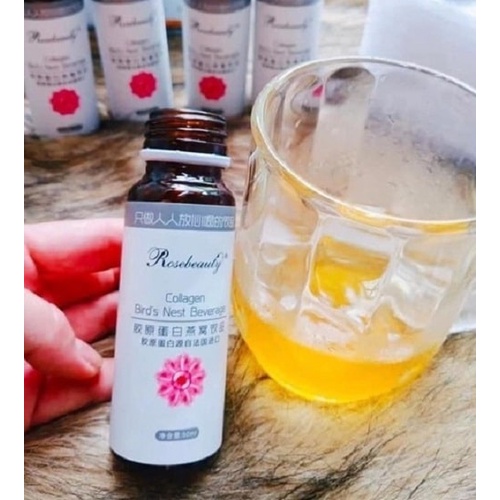 Nước Uống Collagen Yến Đẹp Da, Nở Ngực Rosebeauty Full Hộp