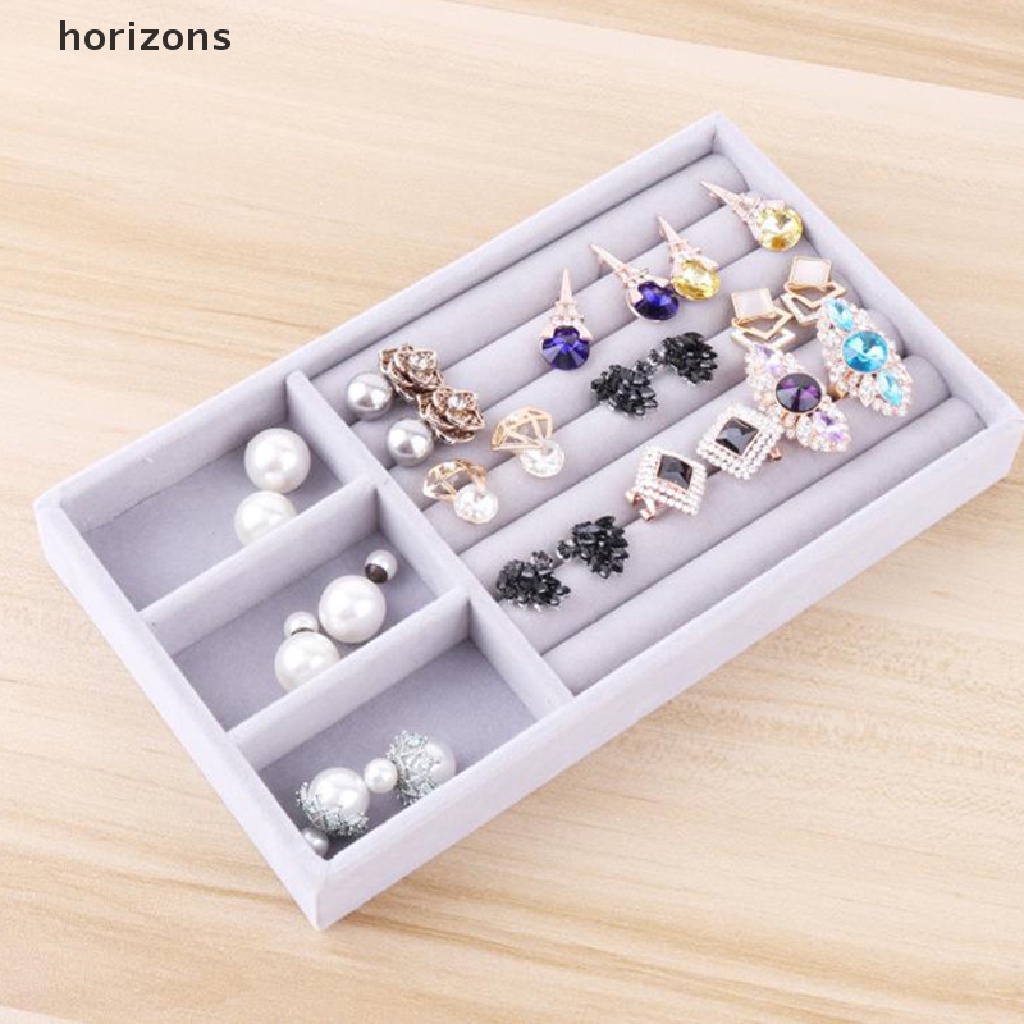 [horizons] Giá Đỡ Trưng Bày Trang Sức Bằng Nhung