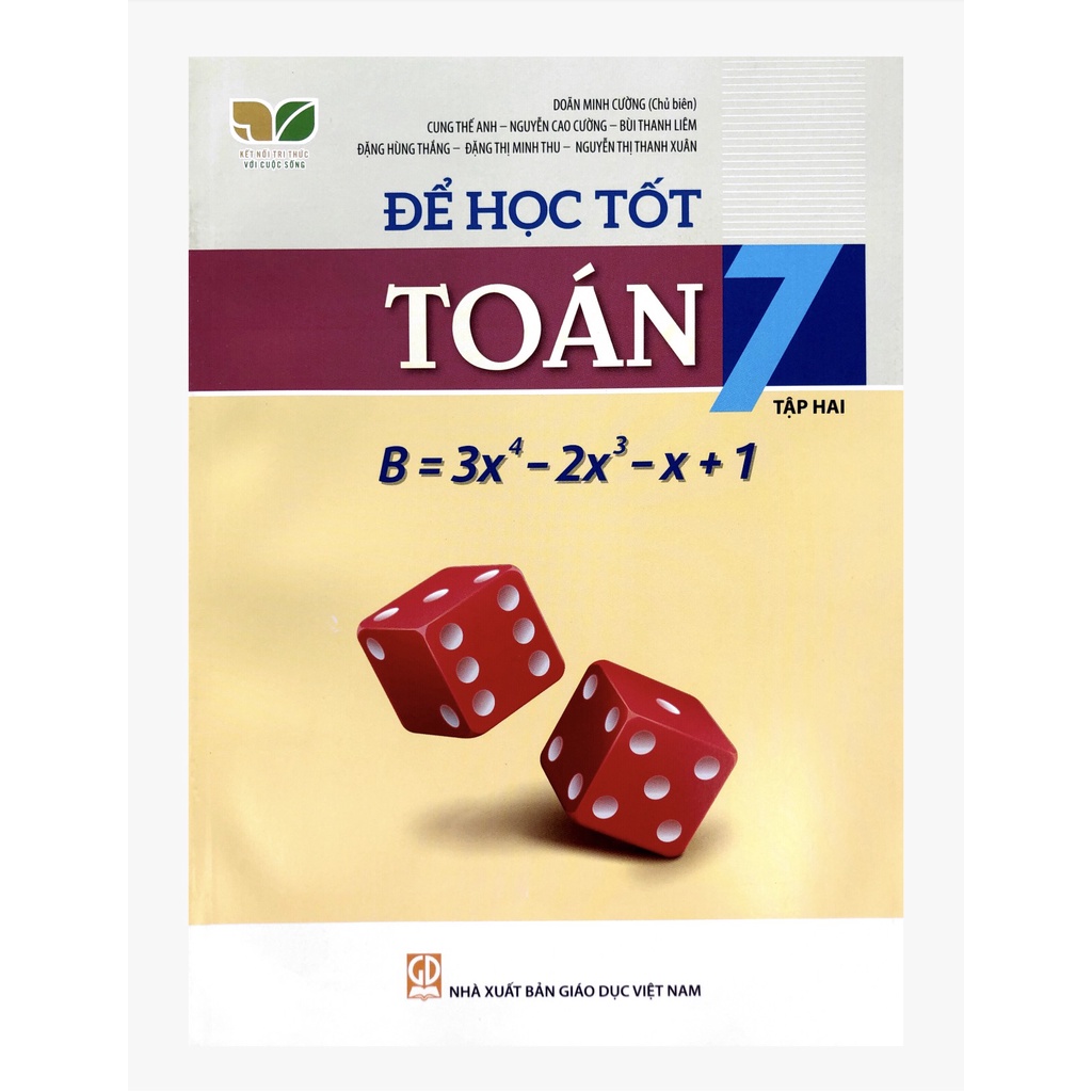 Sách - Để học tốt toán 7 - Kết nối tri thức với cuộc sống - NXB Giáo dục