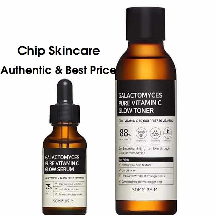 Bộ 2 Sản Phẩm Chống Lão Hóa Da Some By Mi Galactomyces Pure Vitamin C Glow (toner+ serum) | BigBuy360 - bigbuy360.vn